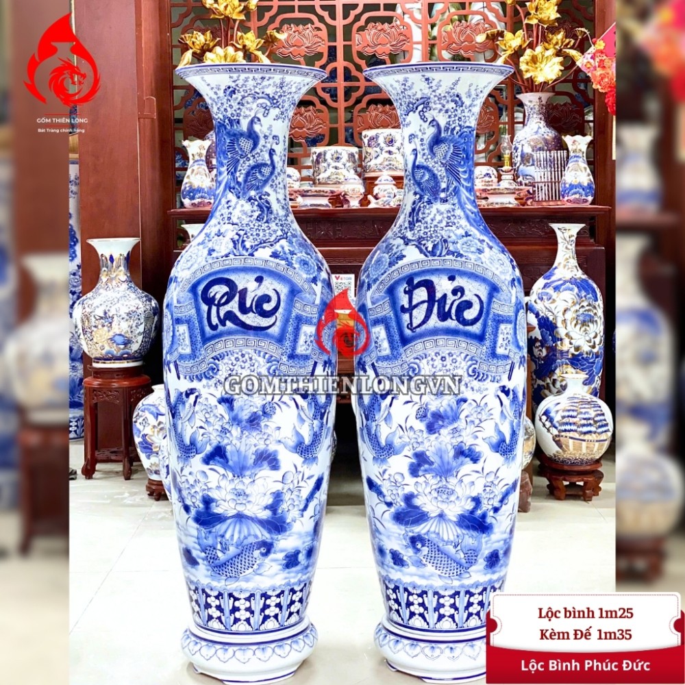 Lộc Bình Bát Tràng Phúc Đức 230122