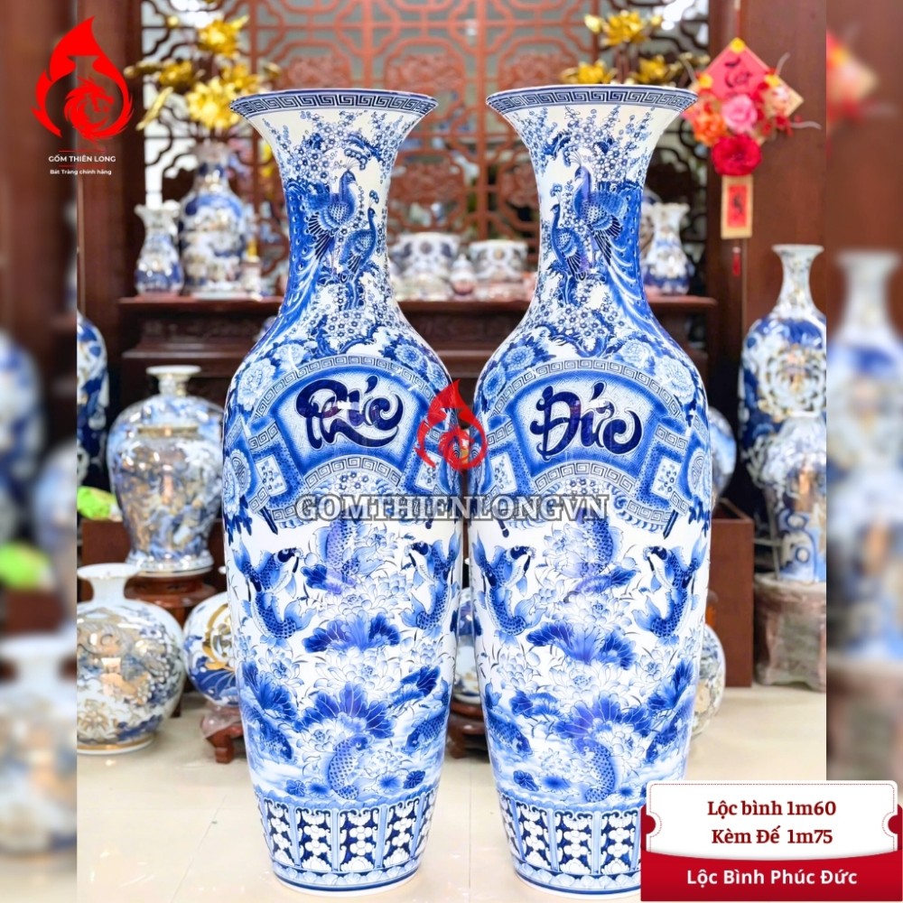 Lộc Bình Bát Tràng Phúc Đức 230122