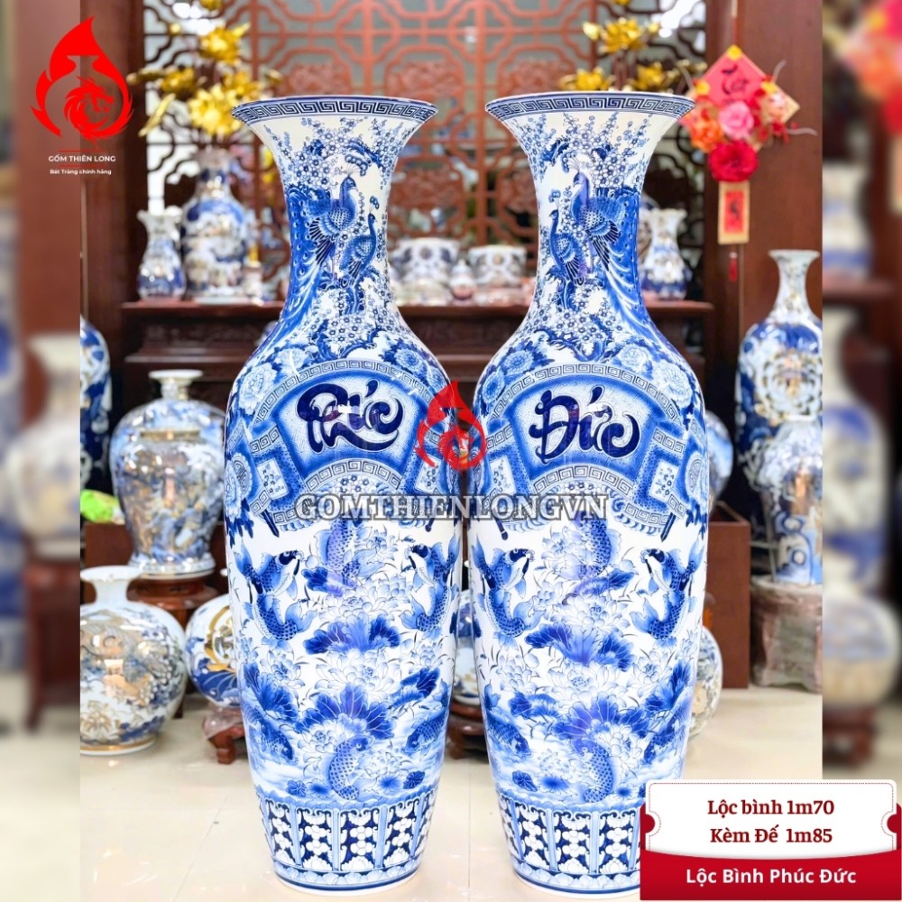 Lộc Bình Bát Tràng Phúc Đức 230122