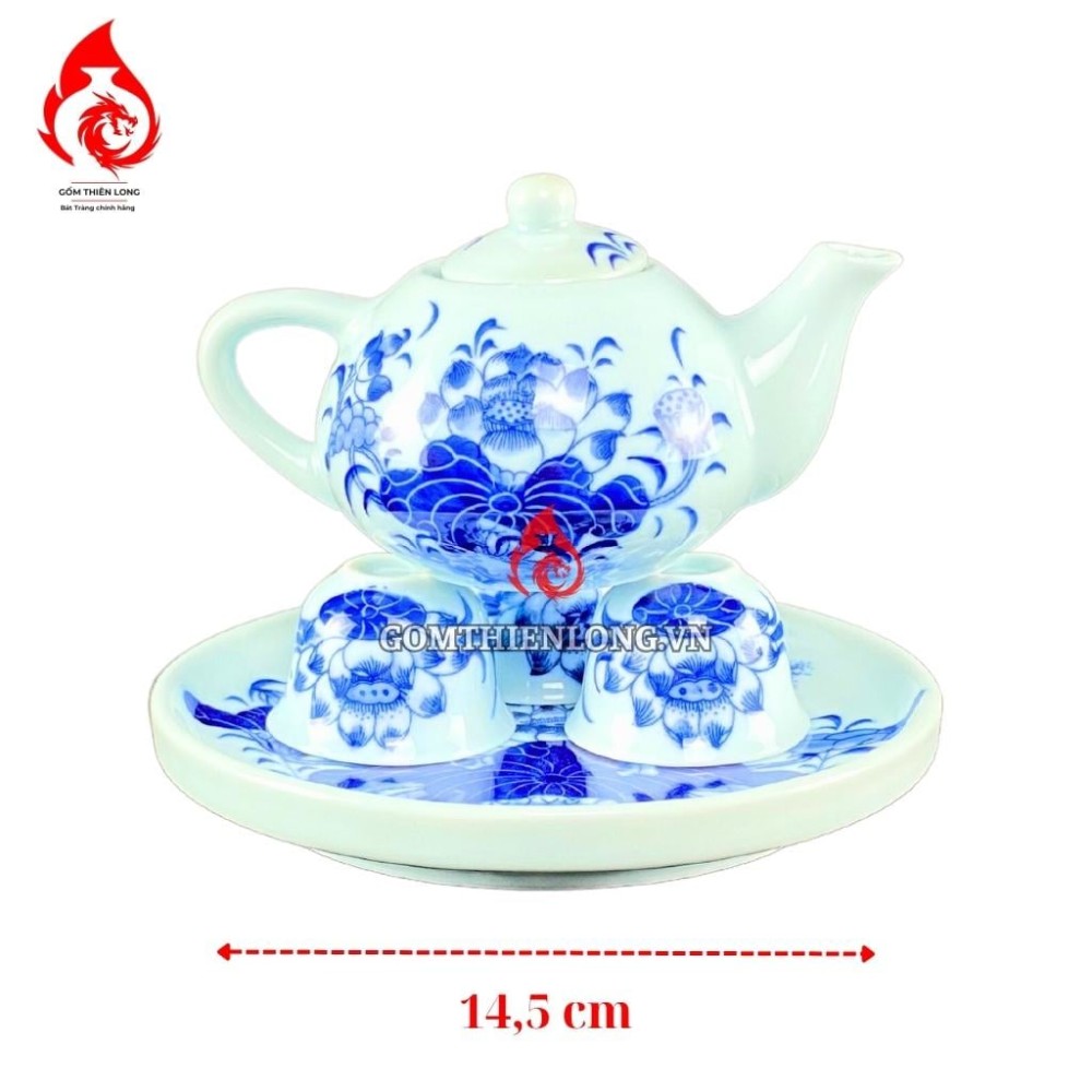 Bộ Đồ Thờ Bát Tràng Men Lam Ngọc 231167