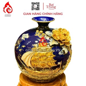 Bình Hút Lộc Thuận Buồm Xuôi Gió Màu Xanh Tím 231030