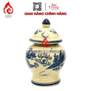 Chóe Thờ Bát Tràng Men Rạn Vẽ Rồng Phượng 230253