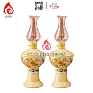Đèn Dầu Thờ Bát Tràng Men Hoàng Tộc 230173