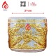 Bát Hương Dát Vàng Men Rạn Đắp Nổi Rồng 231011