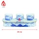 Bộ Kỷ Chén Thờ Men Lam Vẽ Hoa Sen 231045