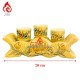 Bộ Kỷ Chén Thờ Men Rạn Vàng Đắp Nổi Hoa Sen 231060