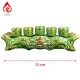 Bộ Kỷ Chén Thờ Men Xanh Ngọc Lục Bảo Đắp Nổi Rồng 231061