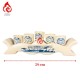 Bộ Kỷ Chén Thờ Men Rạn Vẽ Hoa Sen 231064