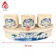 Bộ Kỷ Chén Thờ Men Rạn Vẽ Hoa Sen 231065