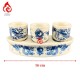 Bộ Kỷ Chén Thờ Men Rạn Vẽ Rồng 231066