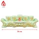 Bộ Kỷ Chén Thờ Men Xanh Ngọc Bích Vẽ Vàng 231068