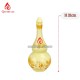 Nậm Rượu Thờ Bát Tràng Men Vàng Vẽ Ánh Kim 240137