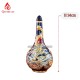 Nậm Rượu Thờ Bát Tràng Men Xanh Tím Coban Vẽ Vàng 240153