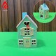 Đèn Đốt Nến Thơm Hình Ngôi Nhà Mini Bằng Sứ 250425
