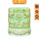 Bát Hương Bát Tràng Men Xanh Ngọc Bích Vẽ Vàng 241107