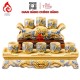 Bộ Kỷ Chén Thờ Men Vàng Hoàng Tộc 231069