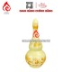 Nậm Rượu Thờ Bát Tràng Men Vàng Vẽ Ánh Kim 240137