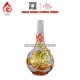 Nậm Rượu Thờ Bát Tràng Men Rạn Dát Vàng Hoa Sen 240146