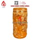 Ống Đựng Nhang Bát Tràng Men Vàng Hoàng Thổ 231087