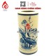 Ống Đựng Nhang Bát Tràng Men Rạn Vẽ Sen 231089