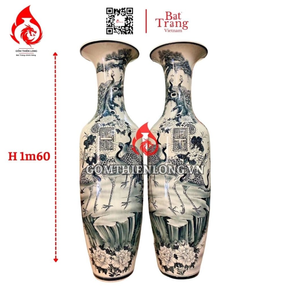 Lộc Bình Bát Tràng Tùng Hạc Diên Niên 230105