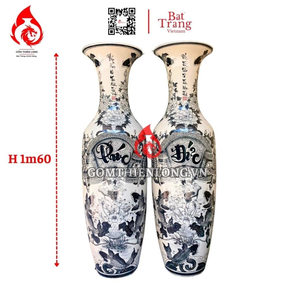 Lộc Bình Bát Tràng Phúc Đức 230116