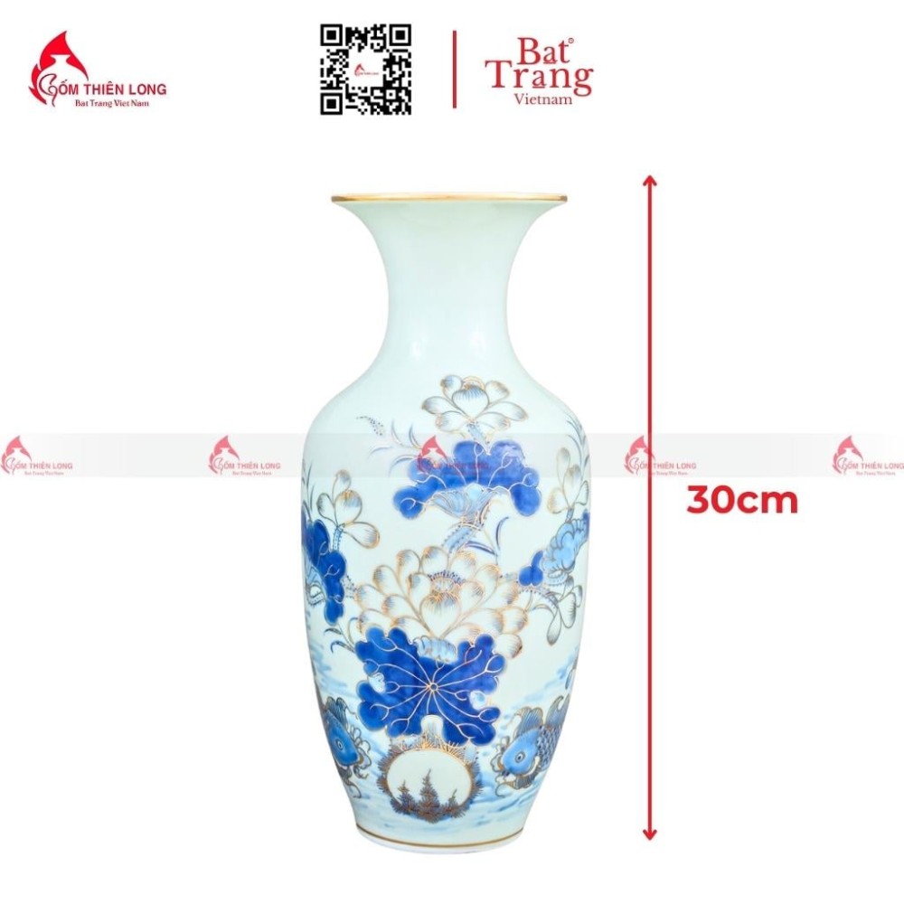 Lọ Hoa Bàn Thờ Vẽ Vàng 230832