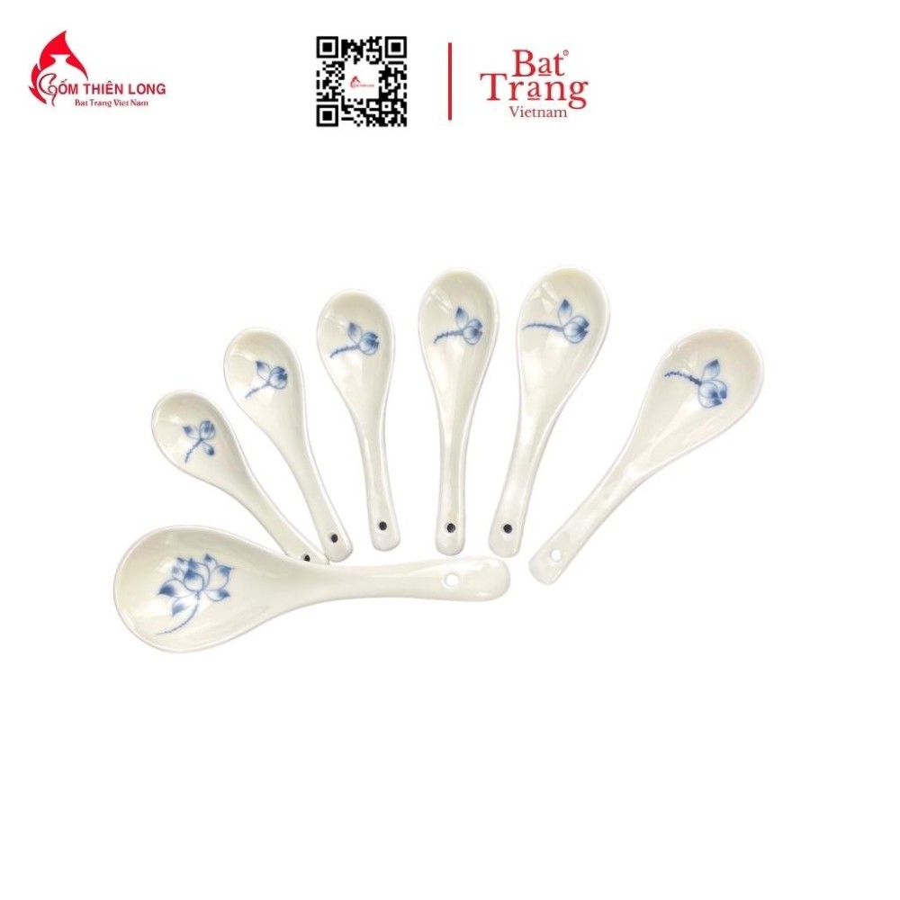 Bộ Bát Đĩa Thắp Hương Men Kem Vẽ Sen Chàm 236624