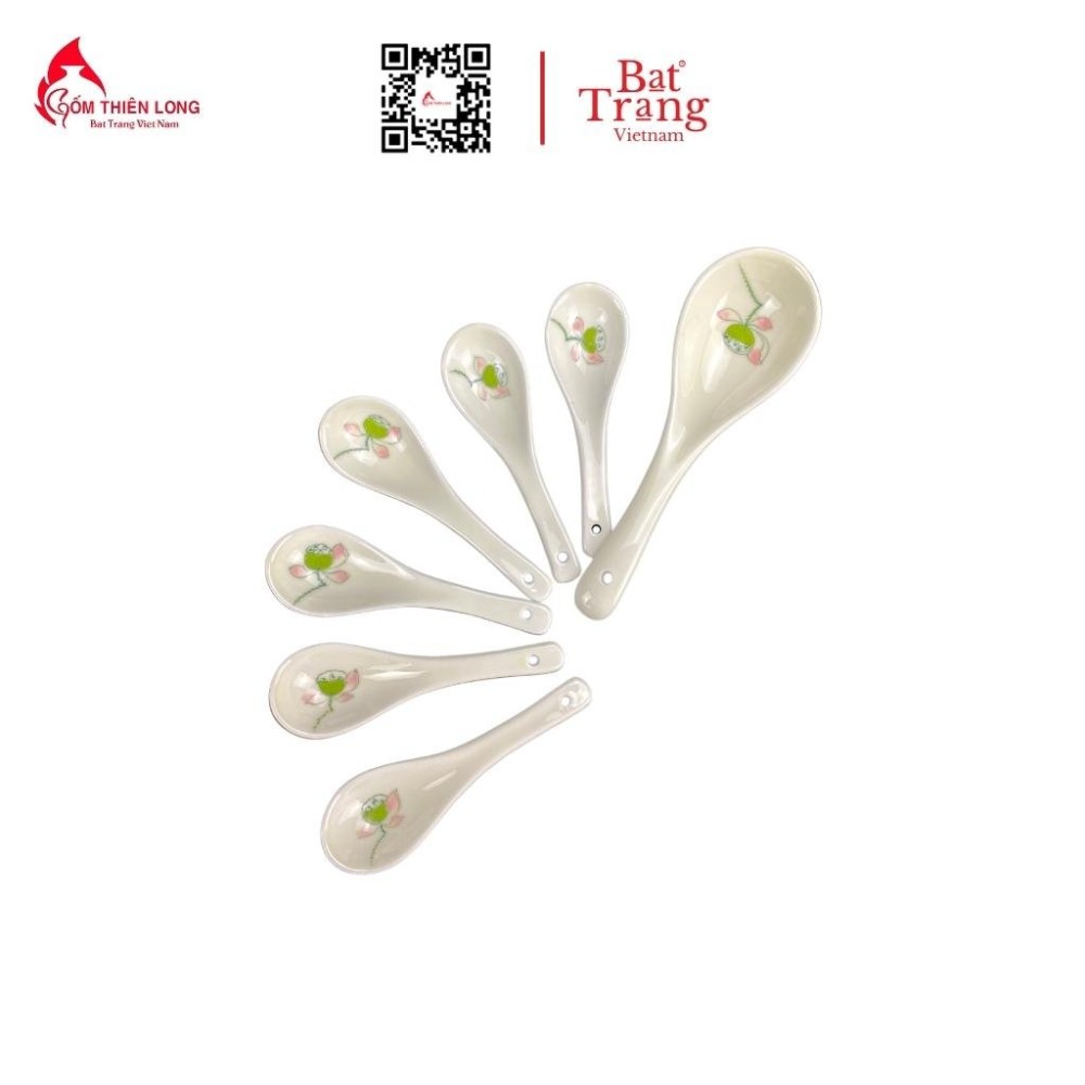 Bộ Bát Đĩa Thắp Hương | Men Kem Vẽ Đài Sen