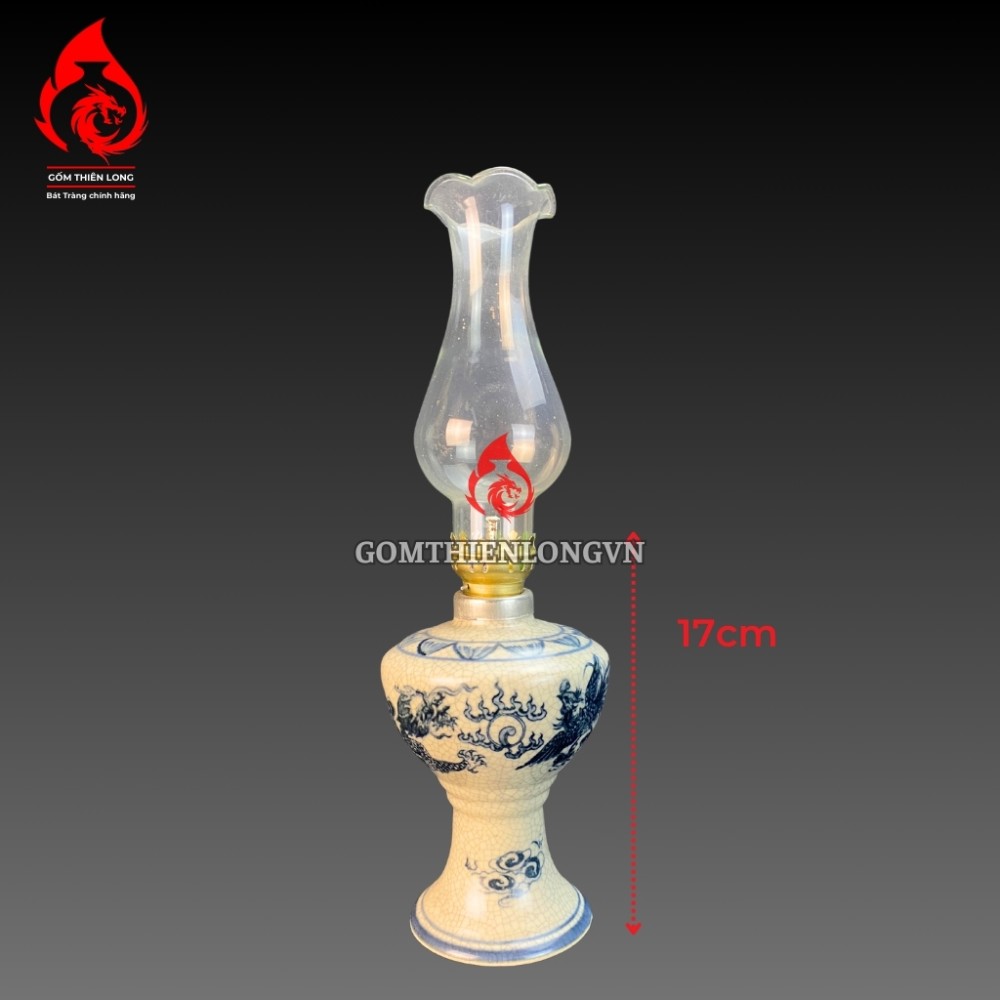 Bộ Đồ Thờ Bát Tràng Men Rạn Vẽ Rồng Phượng 236987