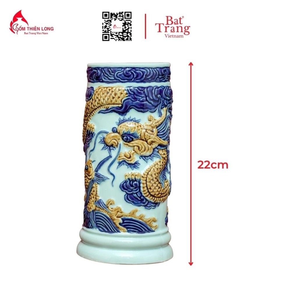 Bộ Đồ Thờ Bát Tràng Men Ngọc Đắp Nổi 236988