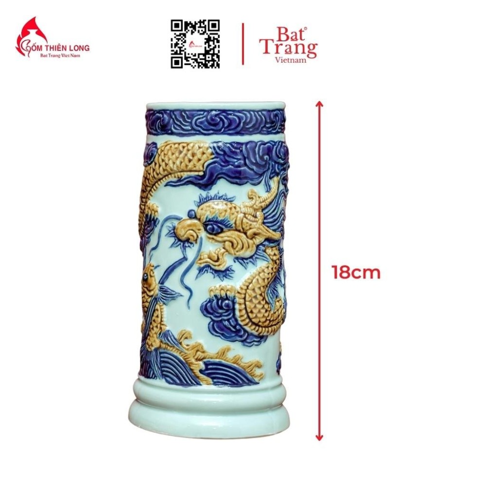 Bộ Đồ Thờ Bát Tràng Men Ngọc Đắp Nổi 236988