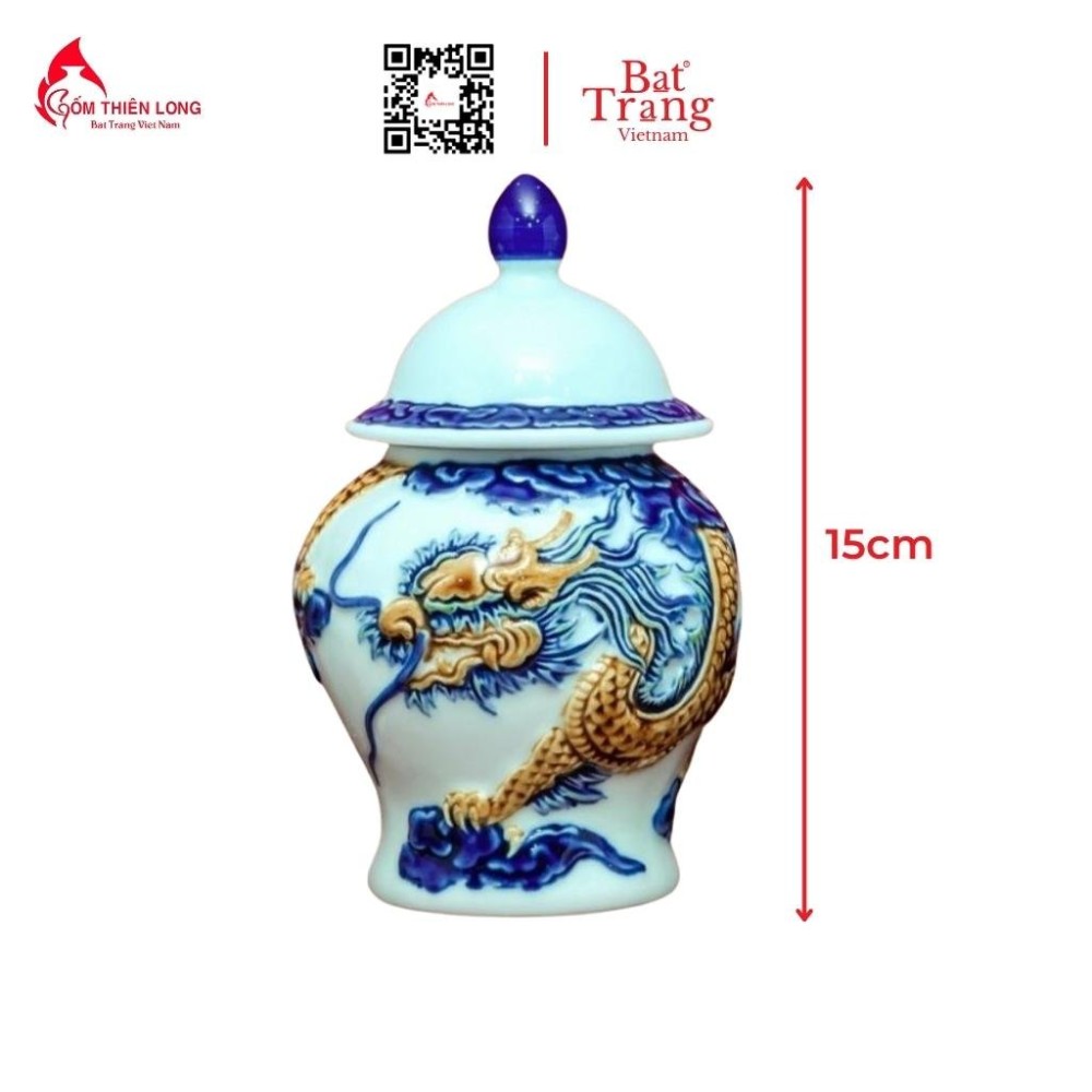 Bộ Đồ Thờ Bát Tràng Men Ngọc Đắp Nổi 236988