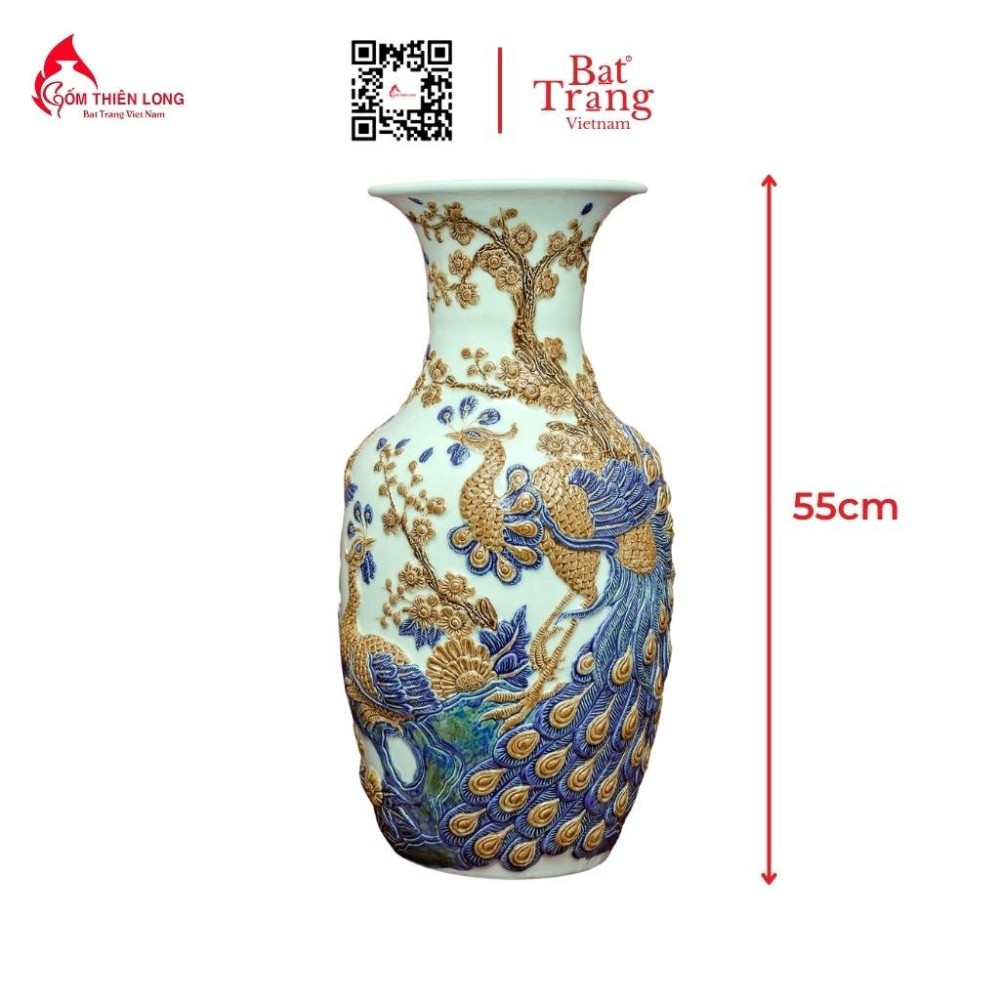 Bộ Đồ Thờ Bát Tràng Men Ngọc Đắp Nổi 236988