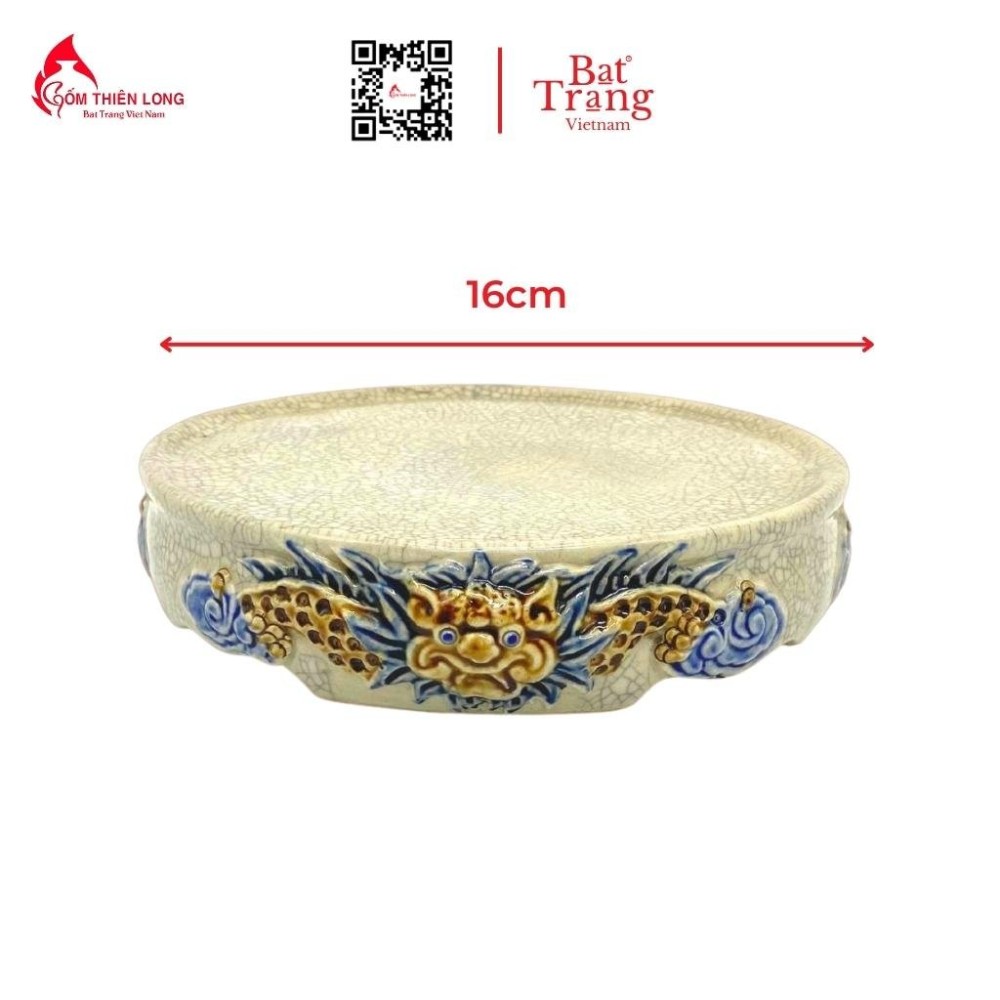 Bộ Đồ Thờ Men Rạn Đắp Nổi Bát Tràng 236992