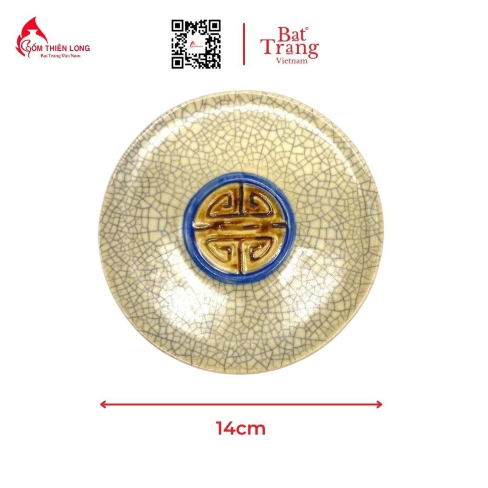 Bộ Đồ Thờ Men Rạn Đắp Nổi Bát Tràng 236992