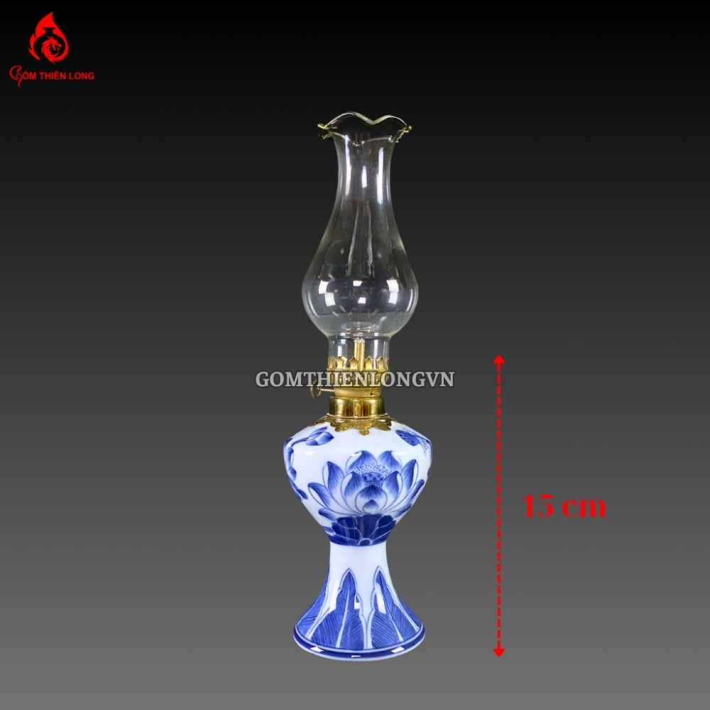 Bộ Đồ Thờ Bát Tràng Men Lam Huế Vẽ Tay 240800