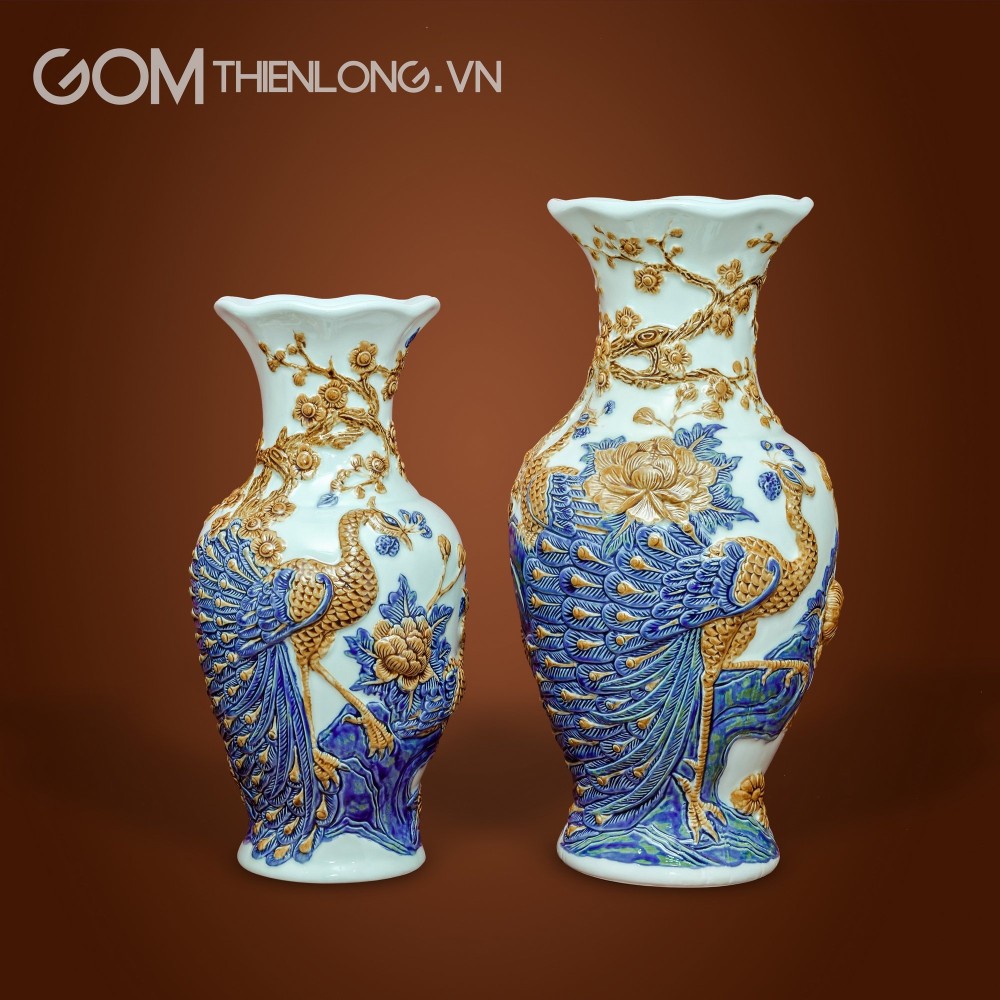 Bộ Đồ Thờ Thần Tài Men Ngọc Đắp Nổi 236988FIX