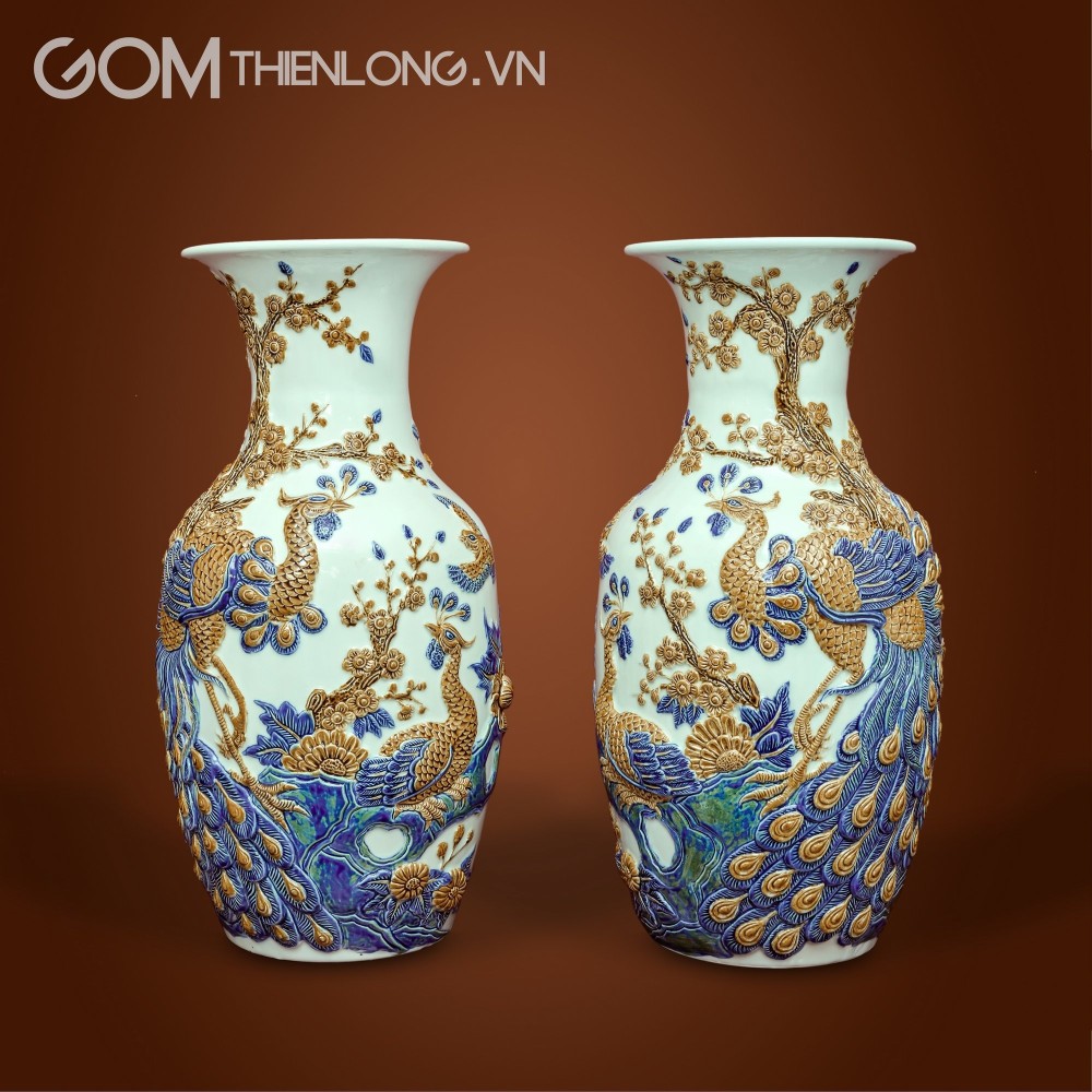 Bộ Đồ Thờ Thần Tài Men Ngọc Đắp Nổi 236988FIX