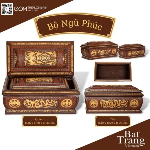Quách Tiểu Sành Bát Tràng Bộ Ngũ Phúc 3 Màu 136003