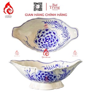 Bát Đựng Gà Cúng Hoa Mẫu Đơn 230921