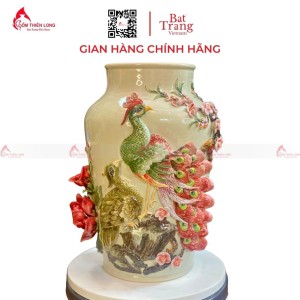 Bình Gốm Công Hoa Phú Quý 230810