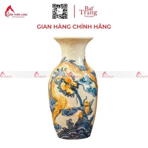 Lọ Hoa Ban Thờ Men Rạn 230826