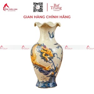 Lọ Hoa Ban Thờ Men Rạn 230827