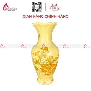 Lọ Hoa Bàn Thờ Men Vàng S230834