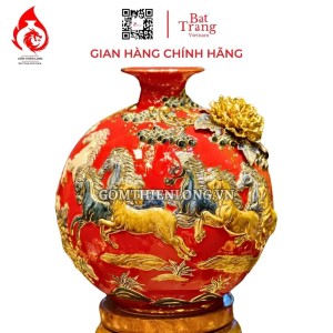 Bình Hút Lộc Mã Đáo Thành Công Màu Đỏ