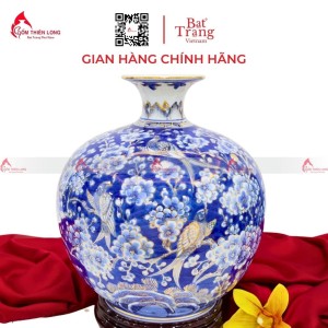 Bình Hút Tài Lộc Chim Hỷ Thước Hoa Đào 320723