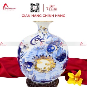 Bình Hút Tài Lộc Lý Ngư Vọng Nguyệt 230734