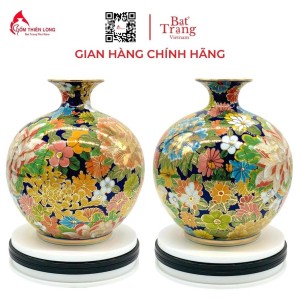 Bình Hút Lộc Ngàn Hoa Vẽ Vàng HLCA017