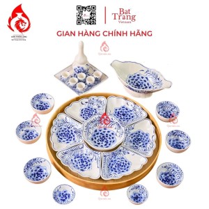 Bộ Bát Đĩa Hoa Mặt Trời Vẽ Mẫu Đơn 230892